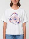 T-shirt femme loose "Nageuses" par Ruliano des Bois